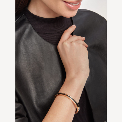 [Mystic Crown]ZERO 1 PINK GOLD WITH BLACK CERAMIC BRACELET