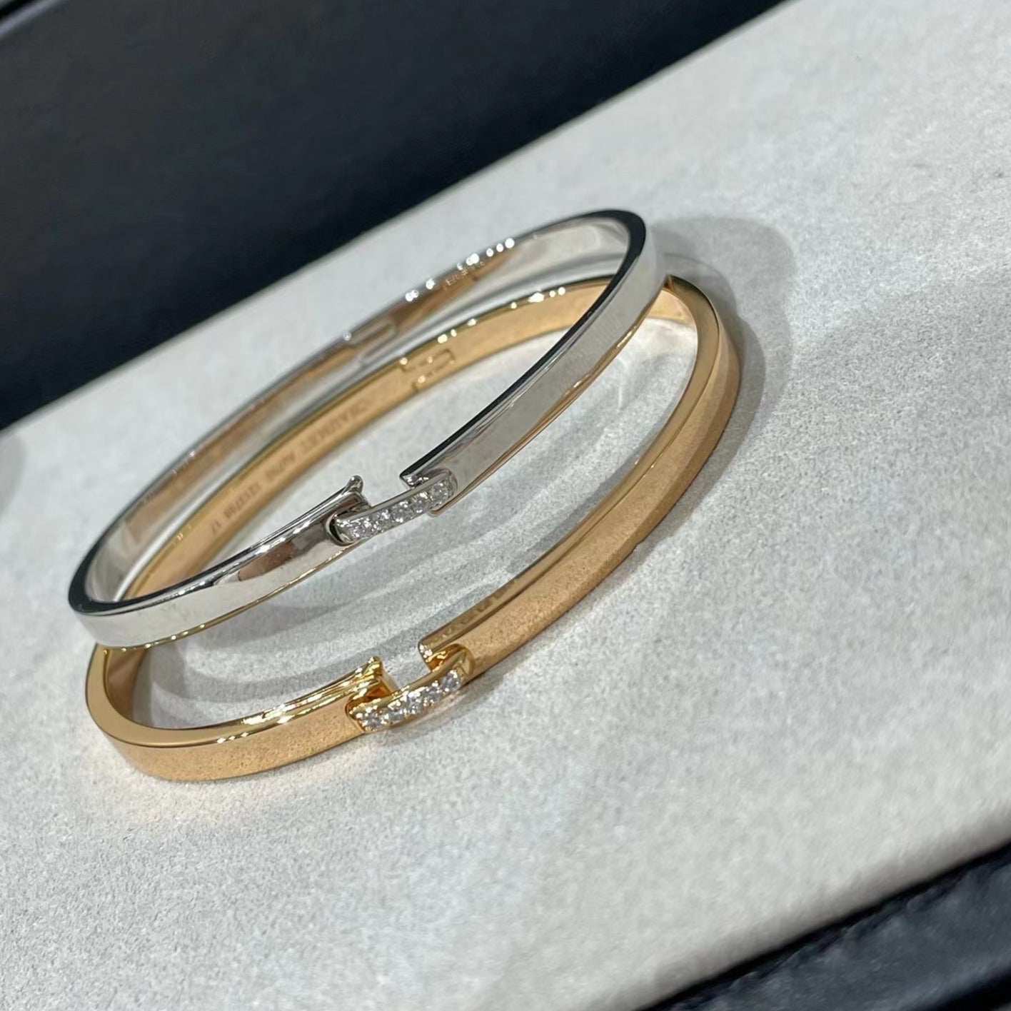 [Mystic Crown]LIENS EVIDENCE DIAMOND BRACELET