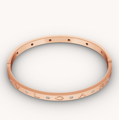 [Mystic Crown]ZERO 1 PINK GOLD 12 DIAMONDS BRACELET