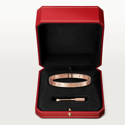 [Mystic Crown]LOVE BRACELET 6.1MM 4 DIAMONDS