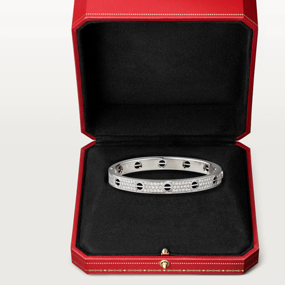 [Mystic Crown]LOVE BRACELET 6.1MM DIAMOND-PAVED CERAMIC