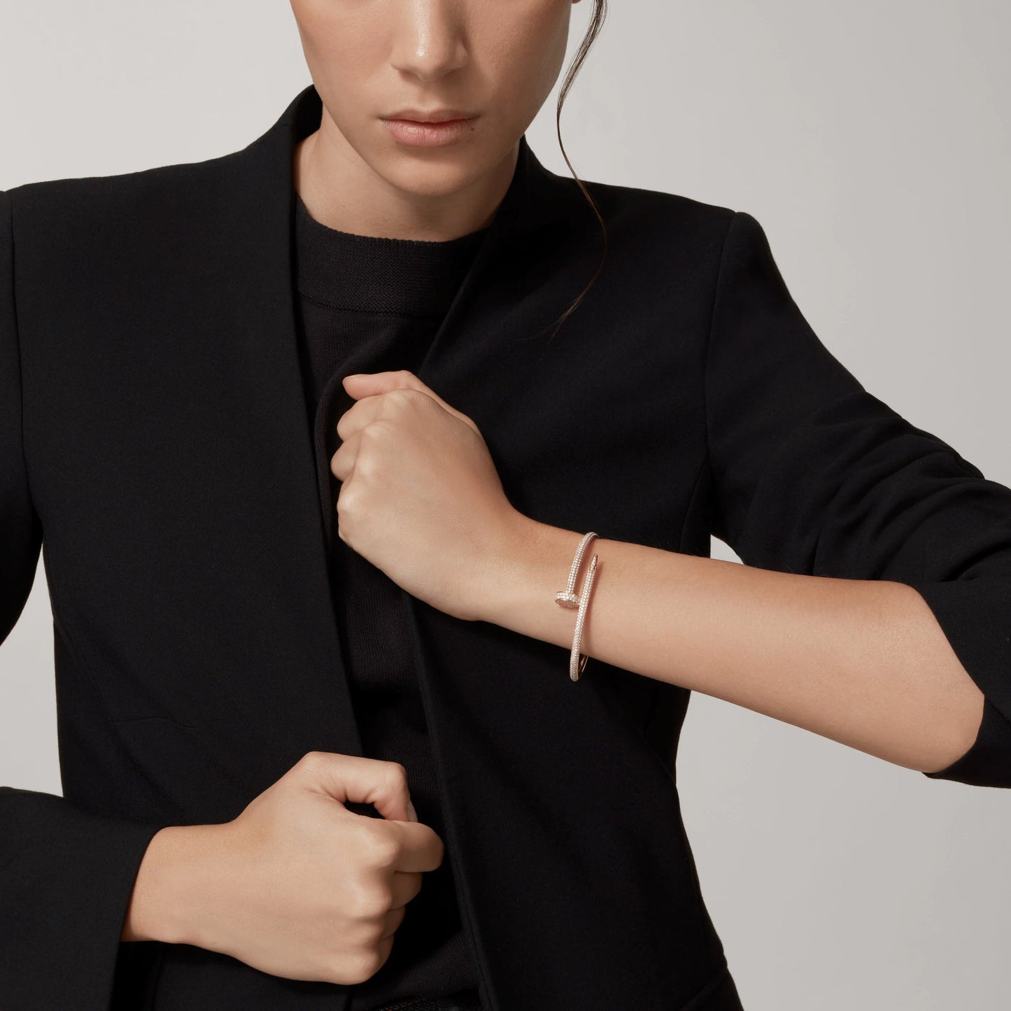 [Mystic Crown]JUSTE BRACELET 3.5MM ALL DIAMONDS