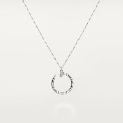 [Mystic Crown]JUSTE NECKLACE SILVER