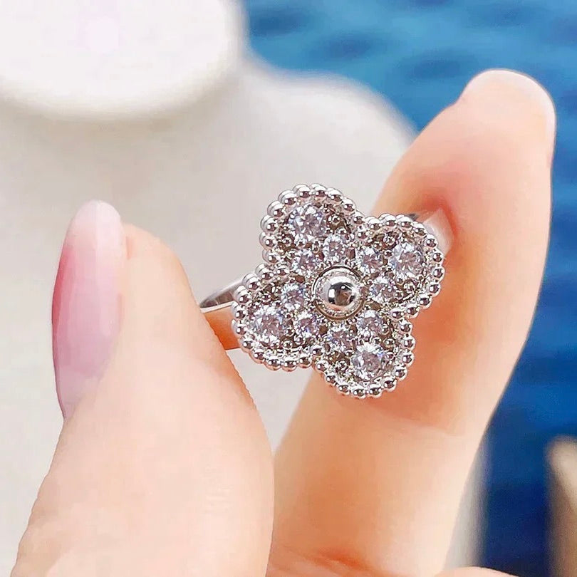 [Mystic Crown]CLOVER DIAMOND RING