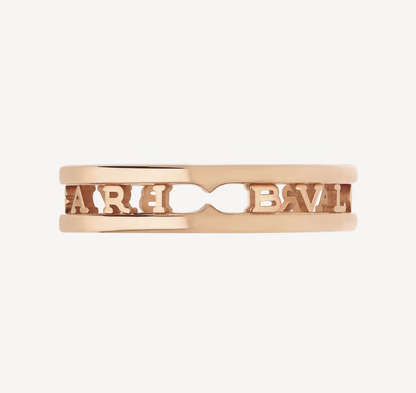 [Mystic Crown]ZERO 1 ONE-BAND WITH OPENWORK LOGO SPIRAL RING