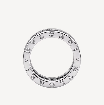[Mystic Crown]ZERO 1 WITH PAVED DIAMONDS ON THE SPIRAL RING