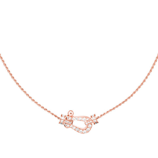 [Mystic Crown]FORCE 10 PINK GOLD DIAMOND NECKLACE