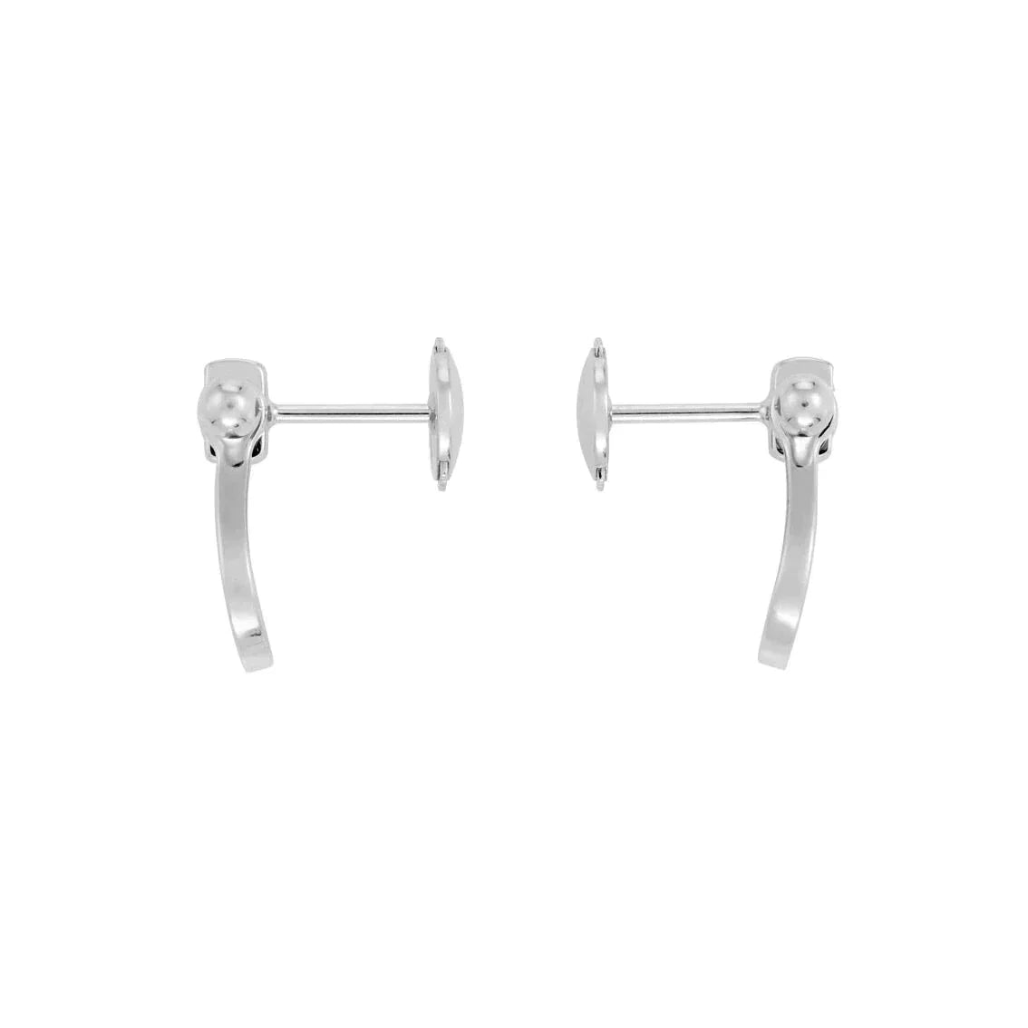 [Mystic Crown]FORCE 10 FULL DIAMOND STUD EARRINGS MINI MODEL