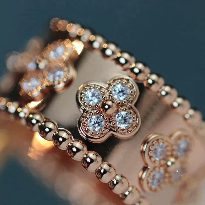 [Mystic Crown]CLOVER KALEIDOSCOPE RING 10MM