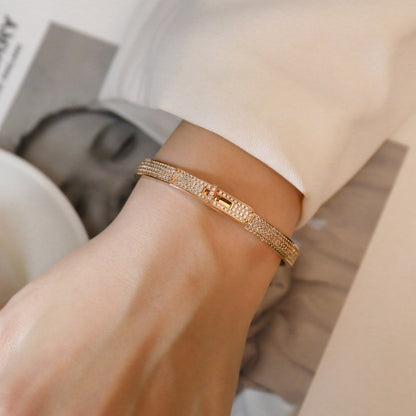 [Mystic Crown]KELLY BRACELET DIAMOND PAVED