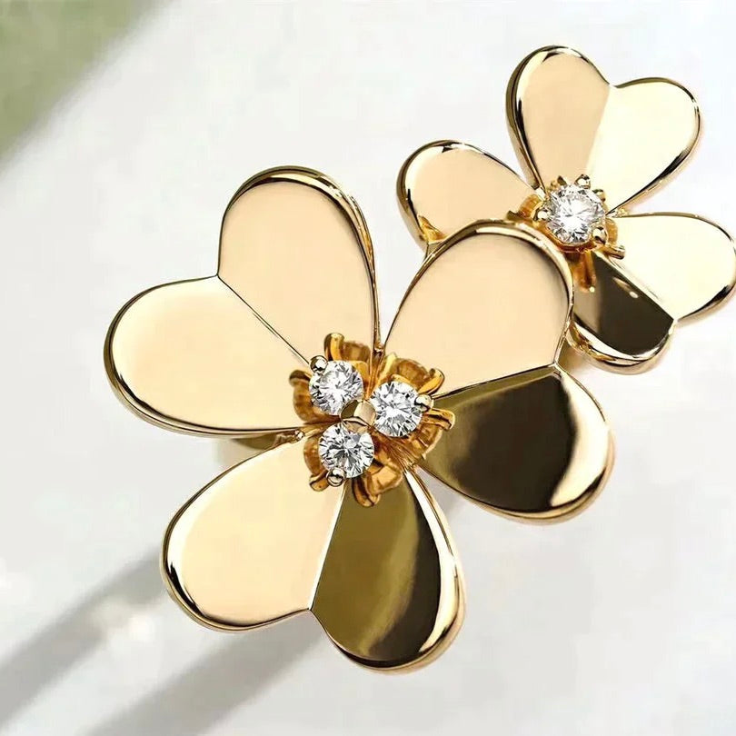 [Mystic Crown]CLOVER COMOS GOLD DIAMOND RING