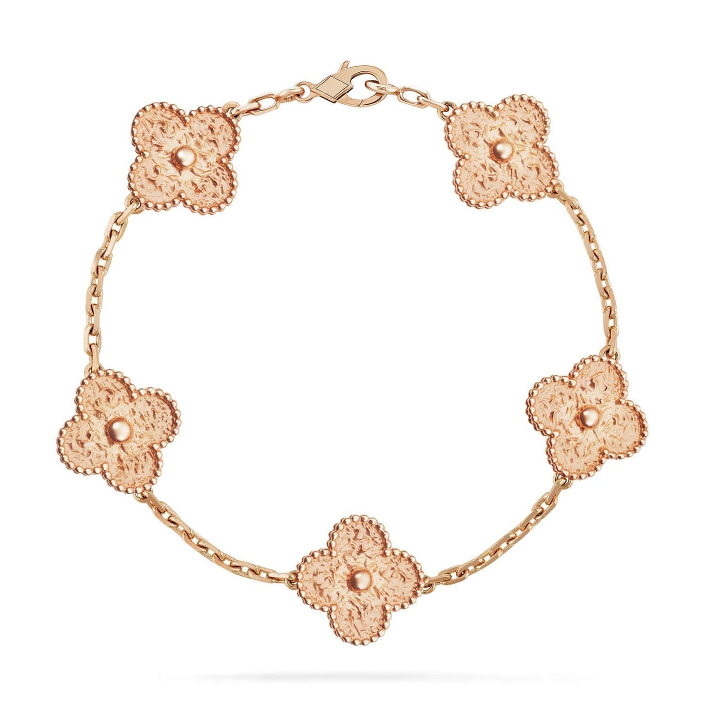 [Mystic Crown]CLOVER 5 MOTIFS BRONZING BRACELET