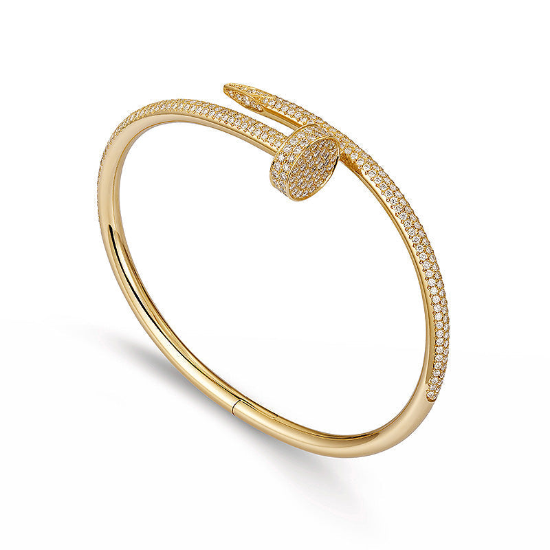 [Mystic Crown]JUSTE BRACELET 3.5MM ALL DIAMONDS