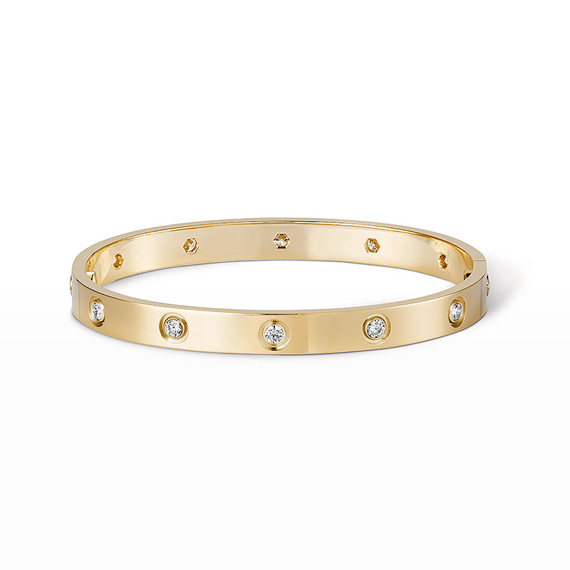 [Mystic Crown]LOVE BRACELET 6.1MM 10 DIAMONDS