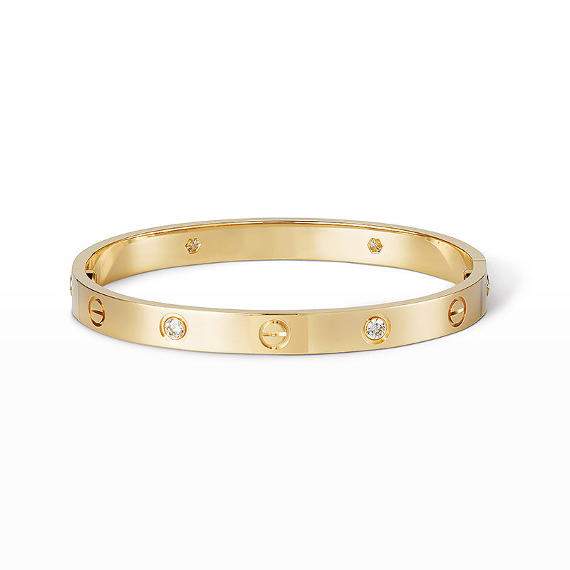 [Mystic Crown]LOVE BRACELET 6.1MM 4 DIAMONDS