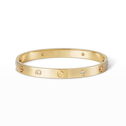 [Mystic Crown]LOVE BRACELET 6.1MM 4 DIAMONDS