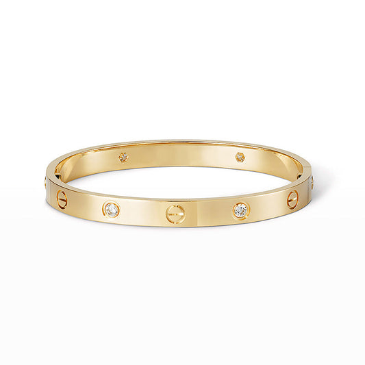 [Mystic Crown]LOVE BRACELET 6.1MM 4 DIAMONDS