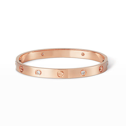 [Mystic Crown]LOVE BRACELET 6.1MM 4 DIAMONDS