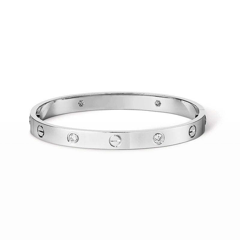 [Mystic Crown]LOVE BRACELET 6.1MM 4 DIAMONDS
