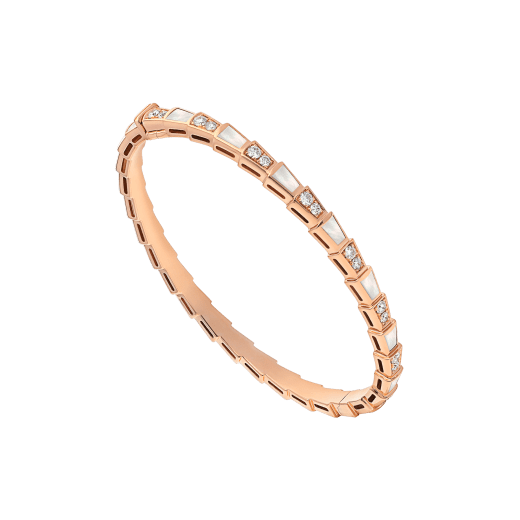 [Mystic Crown]SERPENTI BRACELET PINK GOLD MOP DIAMOND