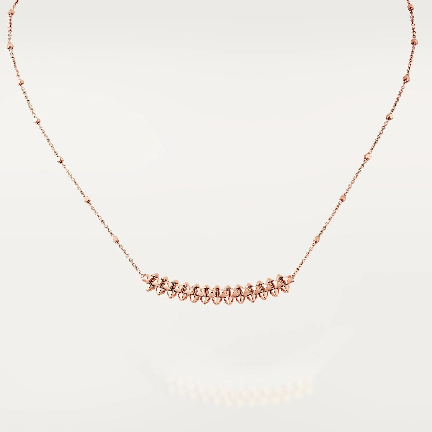 [Mystic Crown]CLASH PINK GOLD NECKLACE