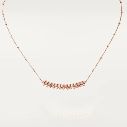 [Mystic Crown]CLASH PINK GOLD NECKLACE