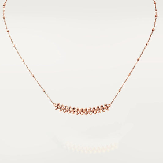 [Mystic Crown]CLASH PINK GOLD NECKLACE