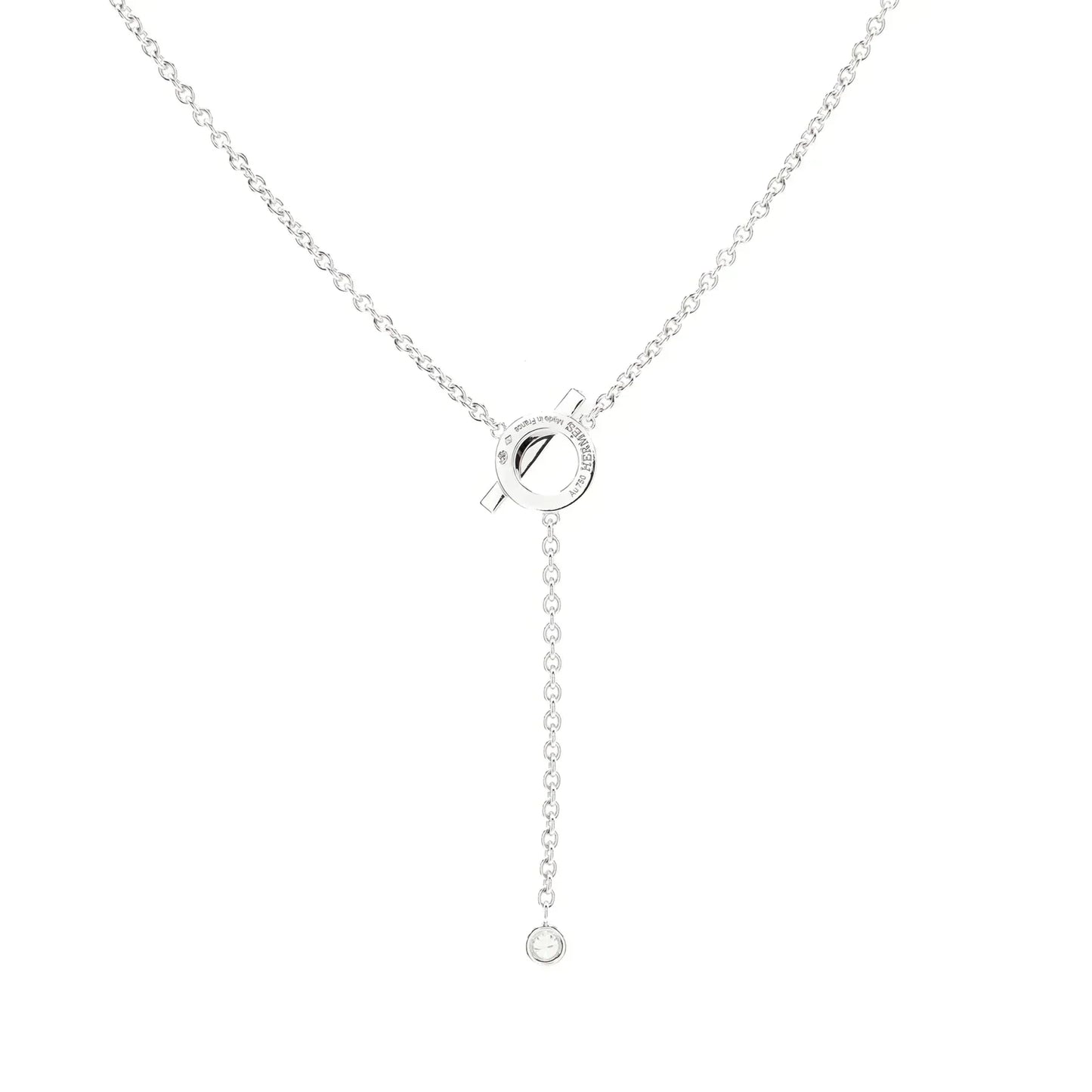 [Mystic Crown]FINESSE SILVER DIAMOND NECKLACE