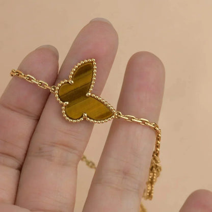 [Mystic Crown]LUCKY SPRING 5 MOTIF GOLD BRACELET
