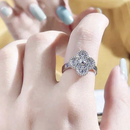 [Mystic Crown]CLOVER DIAMOND RING