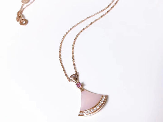 [Mystic Crown]DREAM NECKLACE PINK MOP DIAMOND