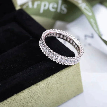 [Mystic Crown]PERLEE DIAMOND SILVER RING
