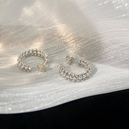 [Mystic Crown]CLASH SMALL HOOP EARRINGS