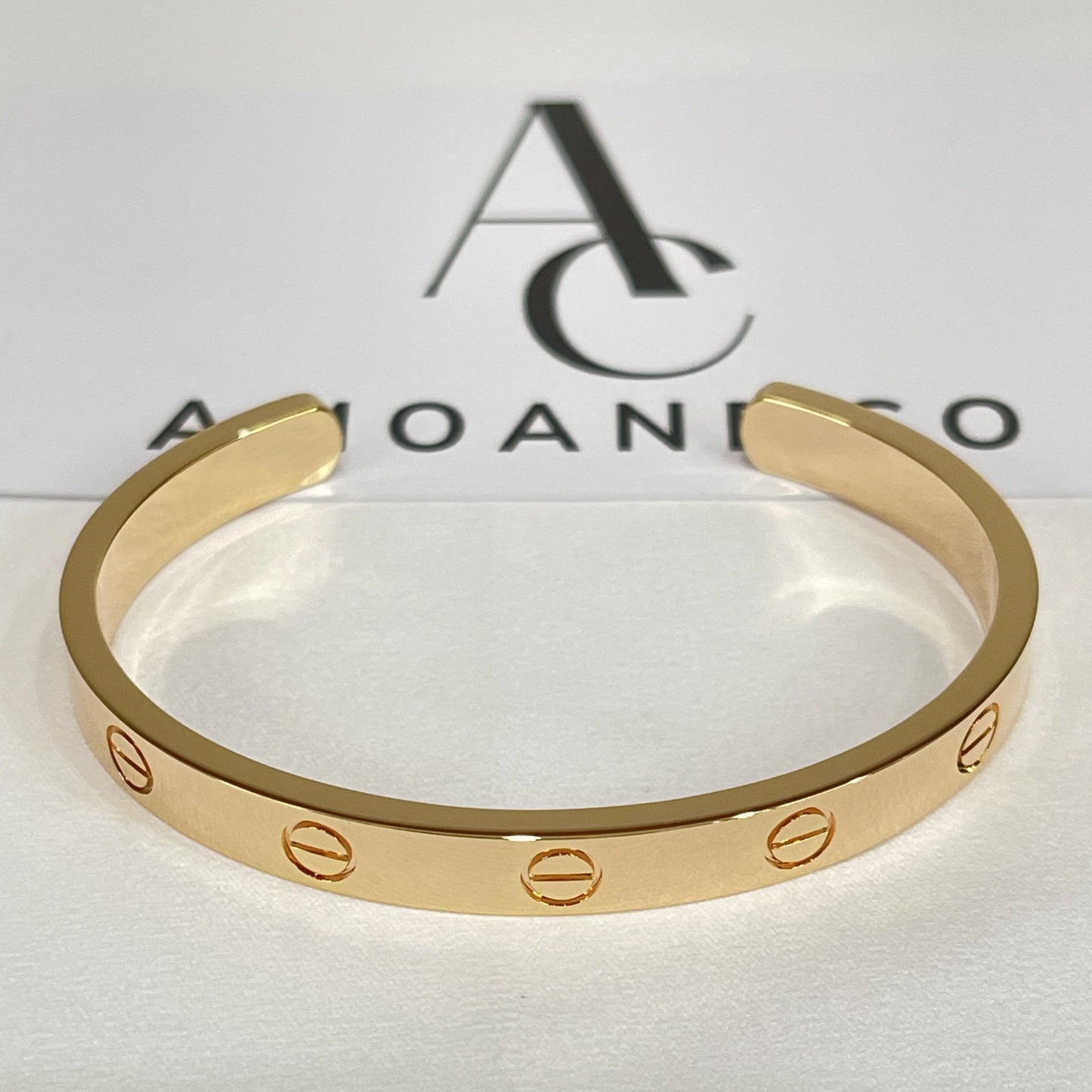 [Mystic Crown]LOVE BRACELET 6.1MM OPEN CUFF
