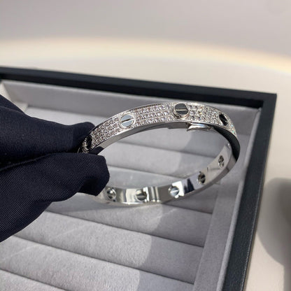[Mystic Crown]LOVE BRACELET 6.1MM DIAMOND-PAVED CERAMIC