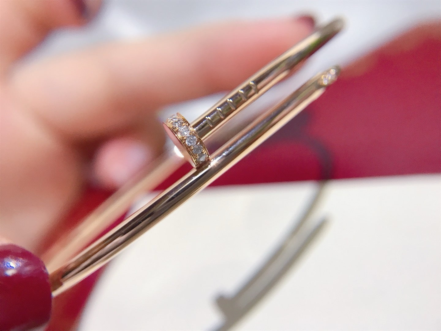 [Mystic Crown]JUSTE BRACELET 2.5MM DIAMONDS