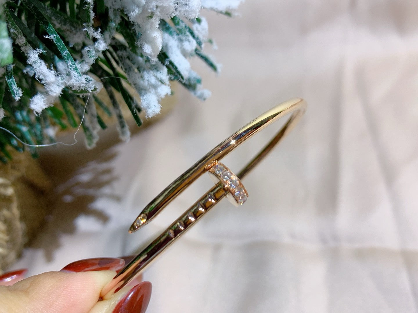 [Mystic Crown]JUSTE BRACELET 2.5MM DIAMONDS
