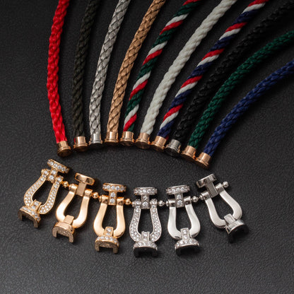 [Mystic Crown]FORCE LARGE HORSESHOE NO DIAMOND BRACELET ROSE GOLD