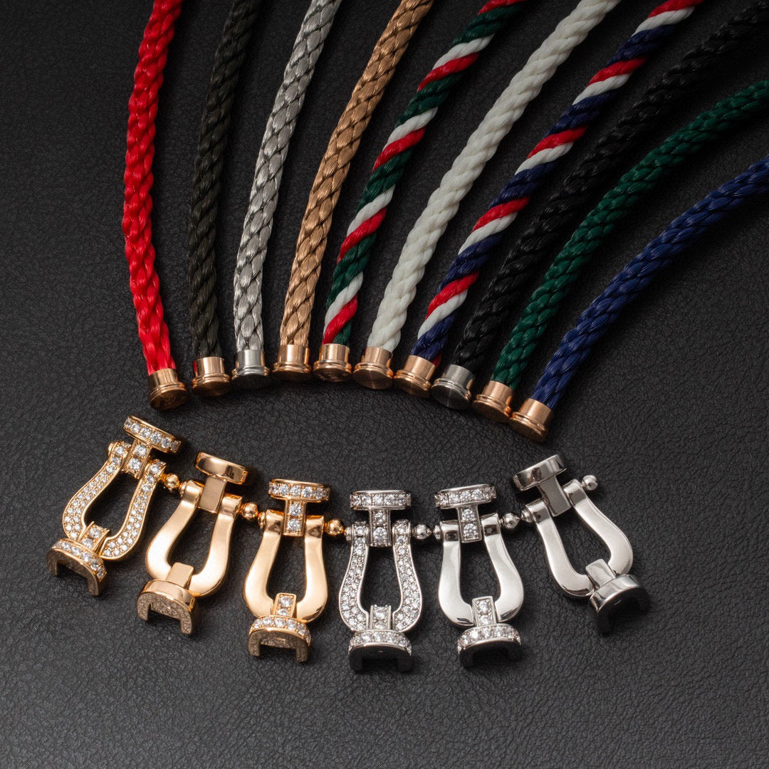 [Mystic Crown]FORCE LARGE HORSESHOE NO DIAMOND BRACELET SILVER