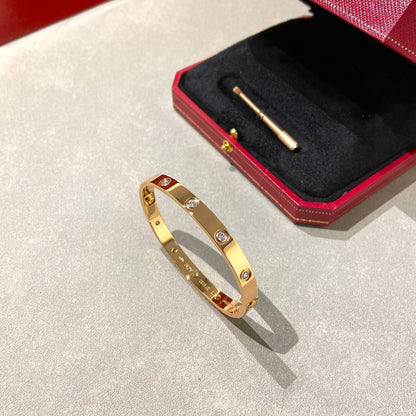 [Mystic Crown]LOVE BRACELET 6.1MM 10 DIAMONDS