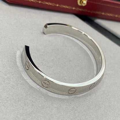 [Mystic Crown]LOVE BRACELET 6.1MM 1 DIAMOND OPEN CUFF