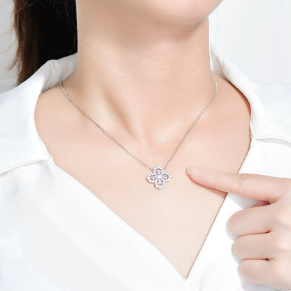 [Mystic Crown]LOOP NECKLACE FULL MOTIF DIAMOND 16MM MULTIPLE COLORS