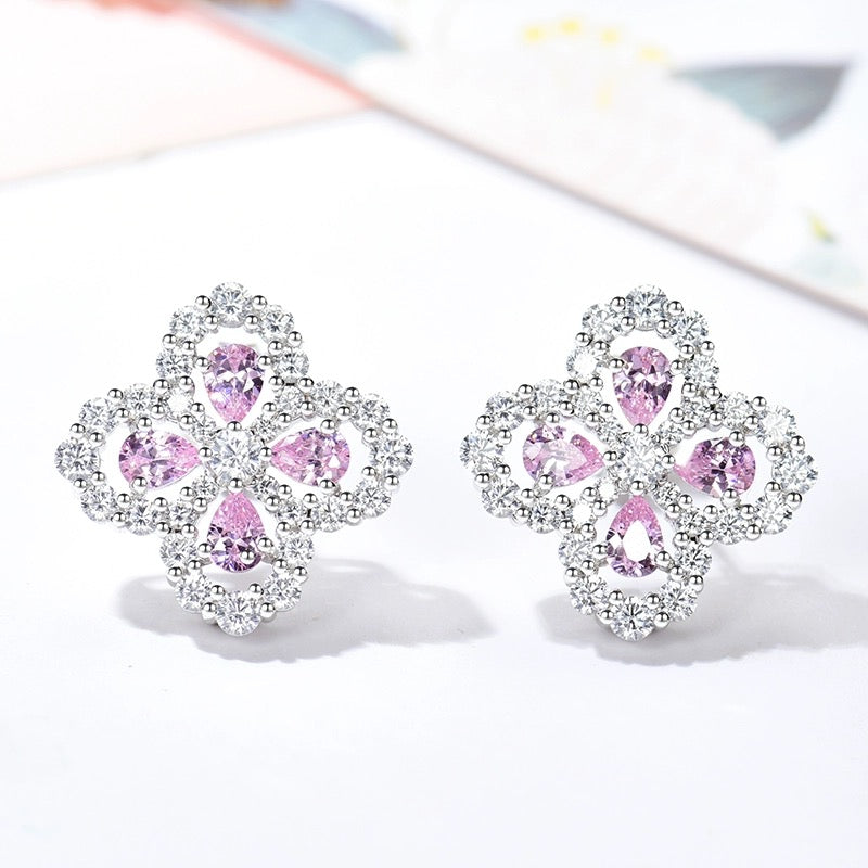 [Mystic Crown]LOOP EARRINGS FULL MOTIF DIAMOND 16MM