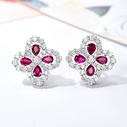 [Mystic Crown]LOOP EARRINGS FULL MOTIF DIAMOND 16MM