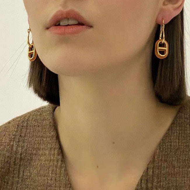 [Mystic Crown]HM O'MAILLON GOLD EARRINGS