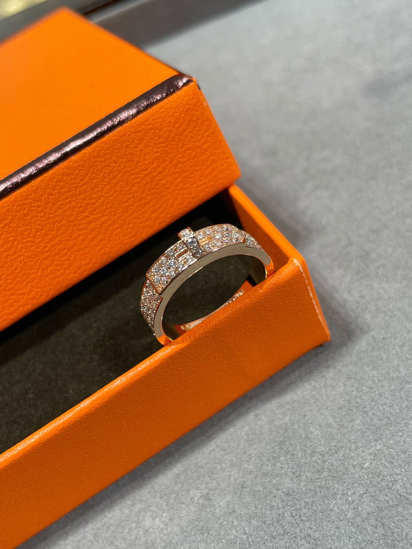 [Mystic Crown]KELLY PINK GOLD DIAMOND RING