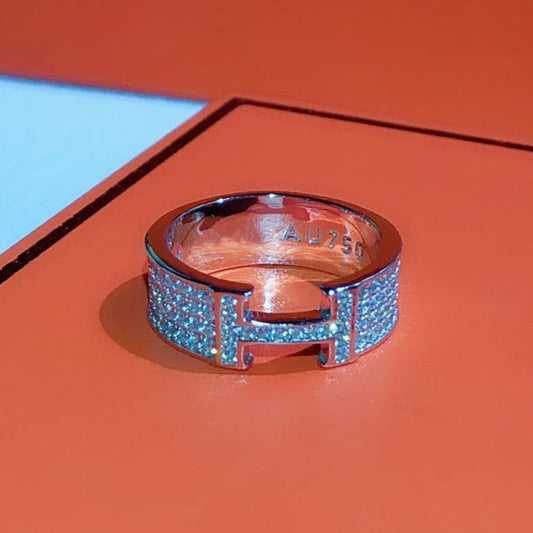 [Mystic Crown]H RING FULL DIAMOND