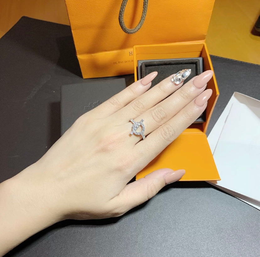 [Mystic Crown]ECHAPPEE RING SILVER DIAMOND