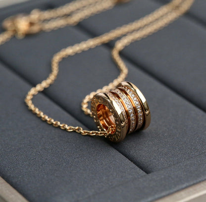 [Mystic Crown]ZERO 1 PINK GOLD DIAMOND NECKLACE