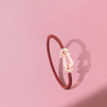 [Mystic Crown]FORCE 10 HALF DIAMOND PINK GOLD RED CORDERI LARGE AND MEDIUM MODEL